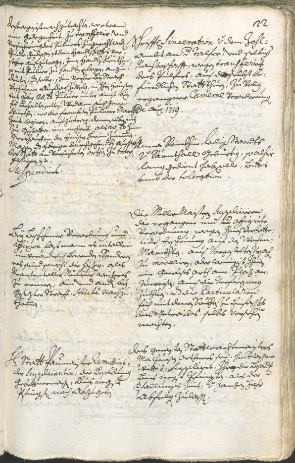 Civic Archives of Bozen-Bolzano - BOhisto Ratsprotokoll 1738/41 