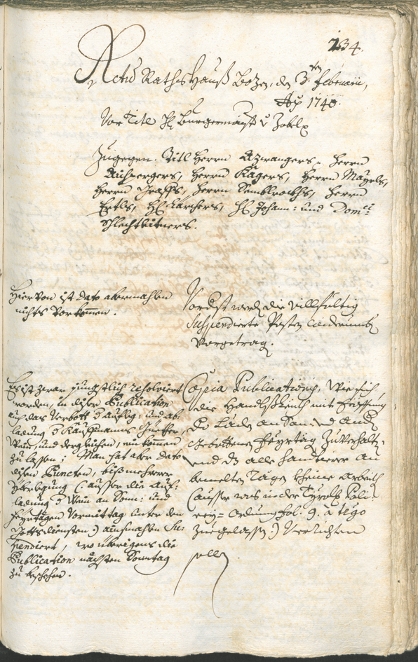 Archivio Storico della Città di Bolzano - BOhisto protocollo consiliare 1738/41 