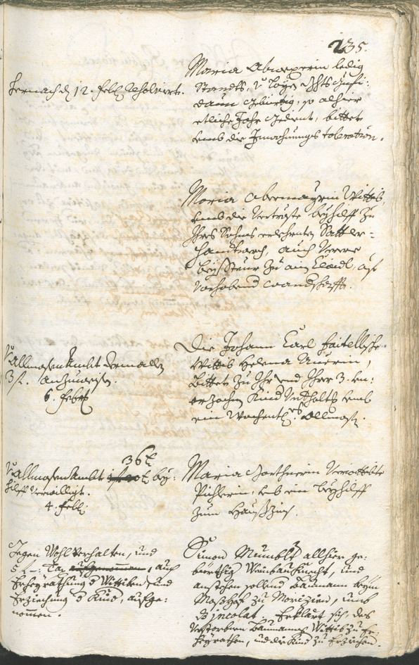 Stadtarchiv Bozen - BOhisto Ratsprotokoll 1738/41 