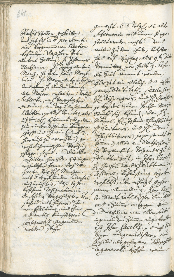 Civic Archives of Bozen-Bolzano - BOhisto Ratsprotokoll 1738/41 