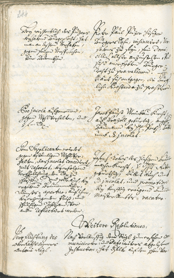 Civic Archives of Bozen-Bolzano - BOhisto Ratsprotokoll 1738/41 