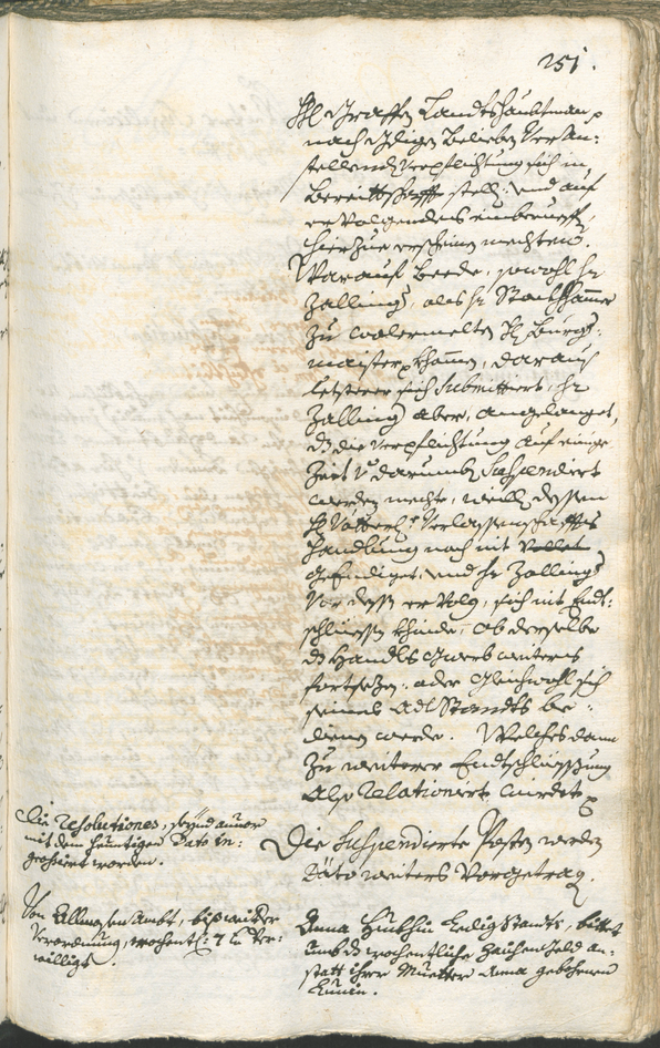 Stadtarchiv Bozen - BOhisto Ratsprotokoll 1738/41 