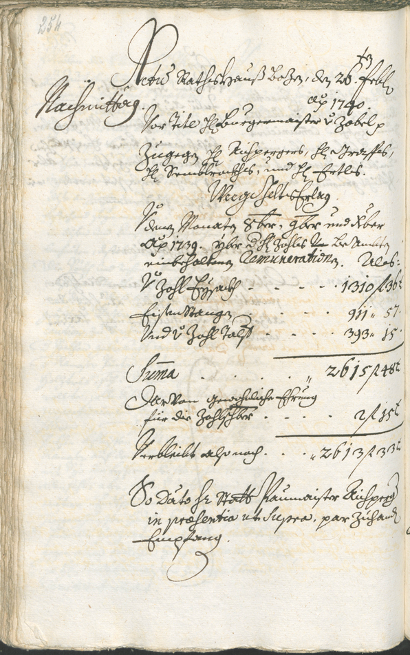 Archivio Storico della Città di Bolzano - BOhisto protocollo consiliare 1738/41 