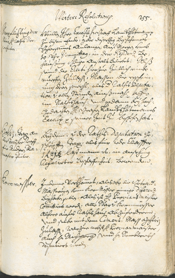 Civic Archives of Bozen-Bolzano - BOhisto Ratsprotokoll 1738/41 