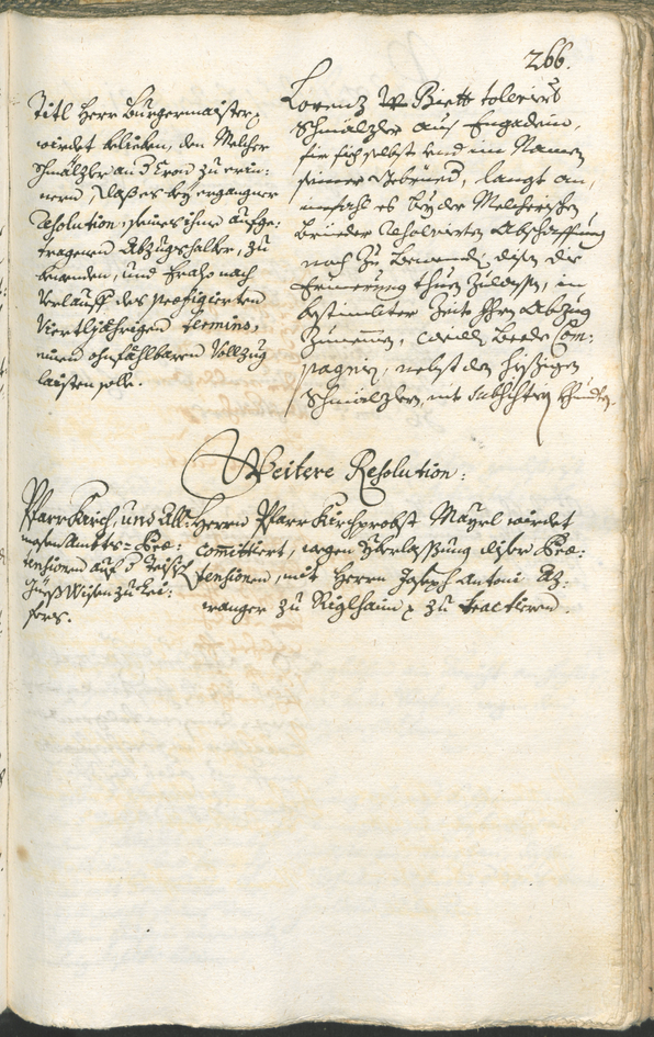 Stadtarchiv Bozen - BOhisto Ratsprotokoll 1738/41 