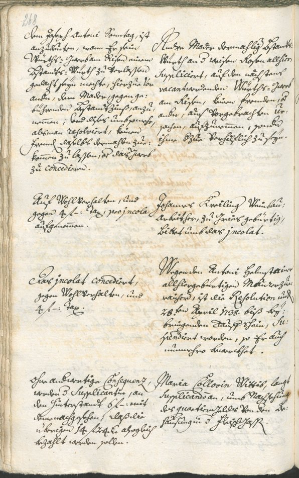 Civic Archives of Bozen-Bolzano - BOhisto Ratsprotokoll 1738/41 