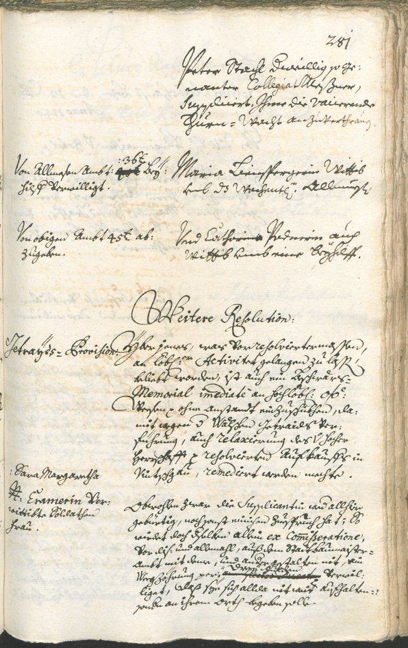 Stadtarchiv Bozen - BOhisto Ratsprotokoll 1738/41 