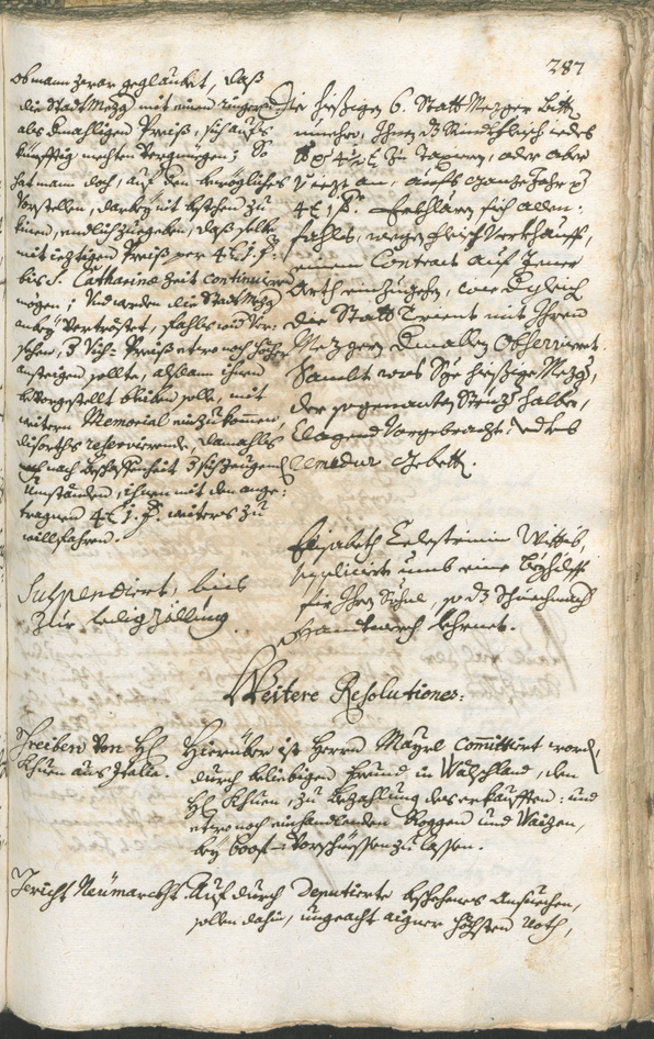 Civic Archives of Bozen-Bolzano - BOhisto Ratsprotokoll 1738/41 