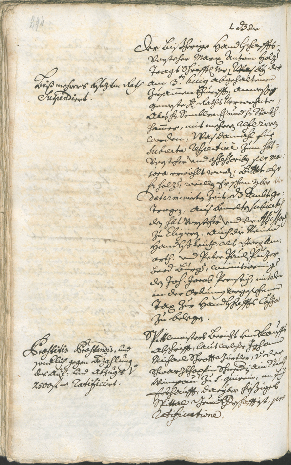 Stadtarchiv Bozen - BOhisto Ratsprotokoll 1738/41 