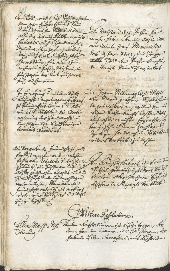 Archivio Storico della Città di Bolzano - BOhisto protocollo consiliare 1738/41 