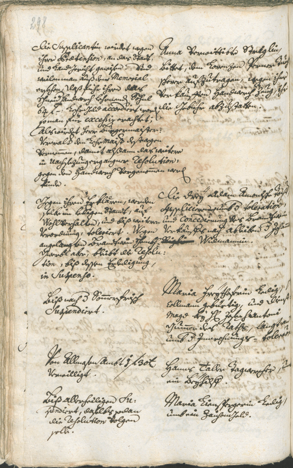 Civic Archives of Bozen-Bolzano - BOhisto Ratsprotokoll 1738/41 