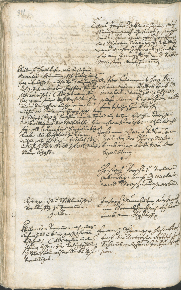 Stadtarchiv Bozen - BOhisto Ratsprotokoll 1738/41 