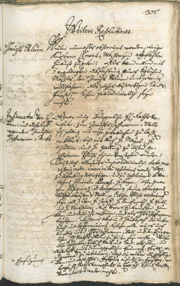 Stadtarchiv Bozen - BOhisto Ratsprotokoll 1738/41 