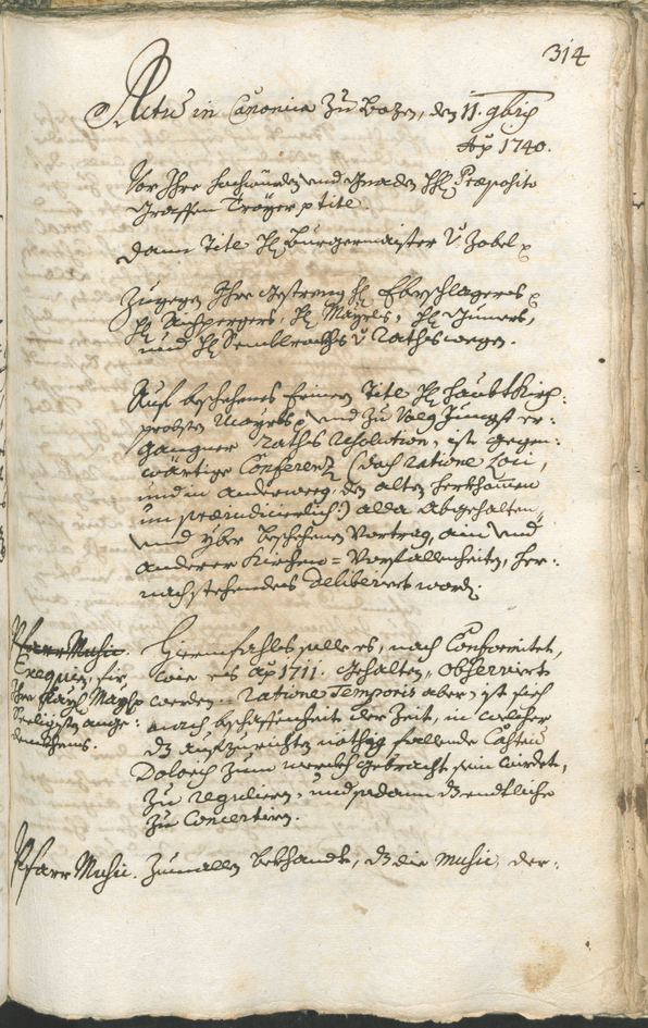 Civic Archives of Bozen-Bolzano - BOhisto Ratsprotokoll 1738/41 