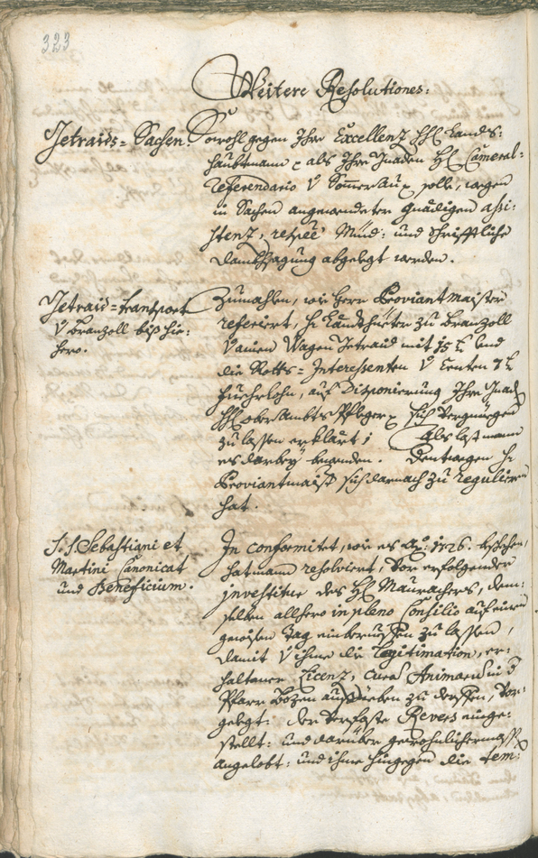 Civic Archives of Bozen-Bolzano - BOhisto Ratsprotokoll 1738/41 