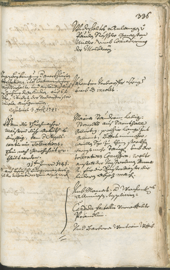 Civic Archives of Bozen-Bolzano - BOhisto Ratsprotokoll 1738/41 