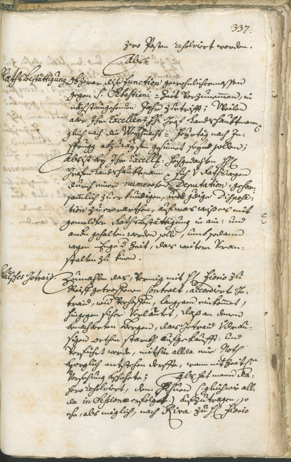 Civic Archives of Bozen-Bolzano - BOhisto Ratsprotokoll 1738/41 