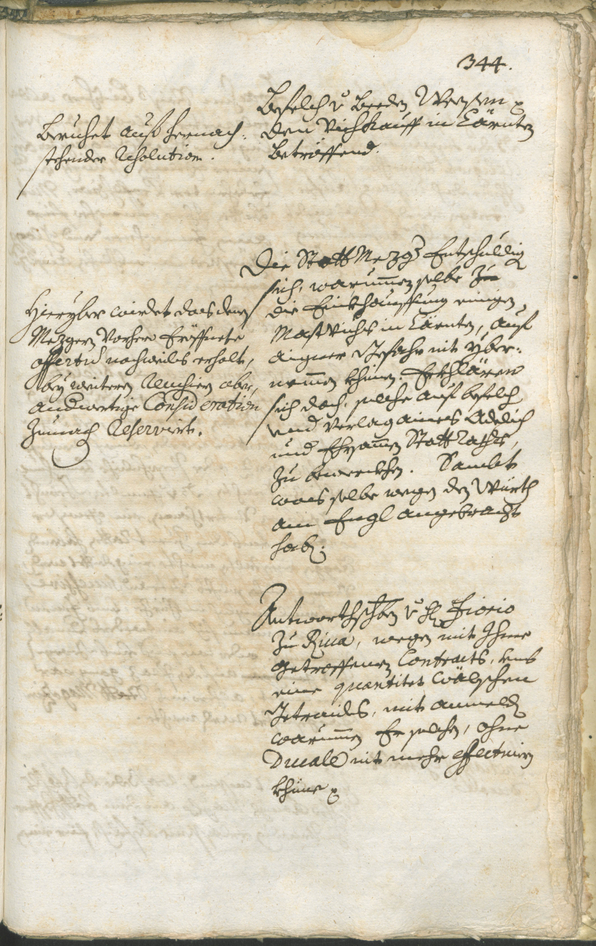 Civic Archives of Bozen-Bolzano - BOhisto Ratsprotokoll 1738/41 