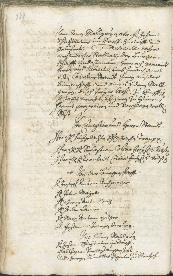 Civic Archives of Bozen-Bolzano - BOhisto Ratsprotokoll 1738/41 