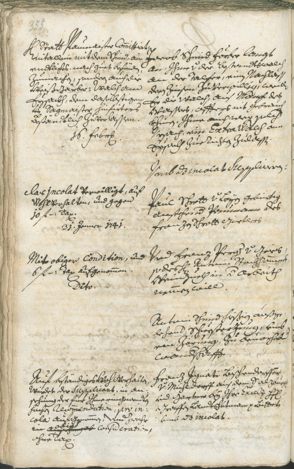 Archivio Storico della Città di Bolzano - BOhisto protocollo consiliare 1738/41 