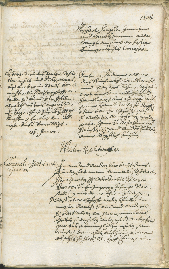 Archivio Storico della Città di Bolzano - BOhisto protocollo consiliare 1738/41 