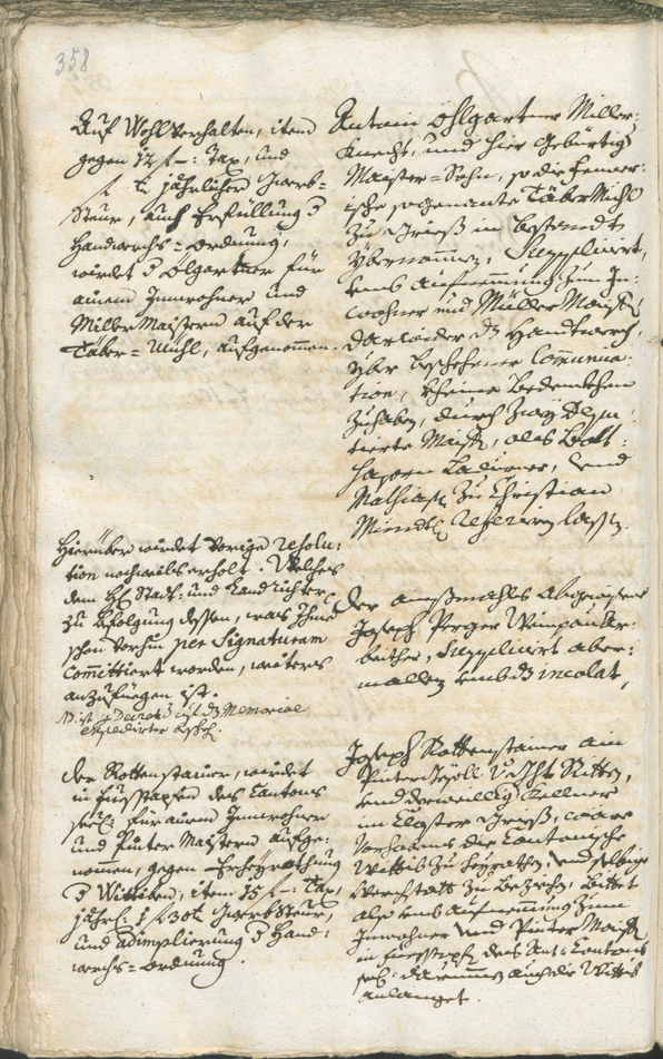 Archivio Storico della Città di Bolzano - BOhisto protocollo consiliare 1738/41 