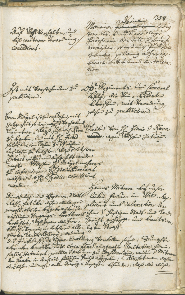 Archivio Storico della Città di Bolzano - BOhisto protocollo consiliare 1738/41 