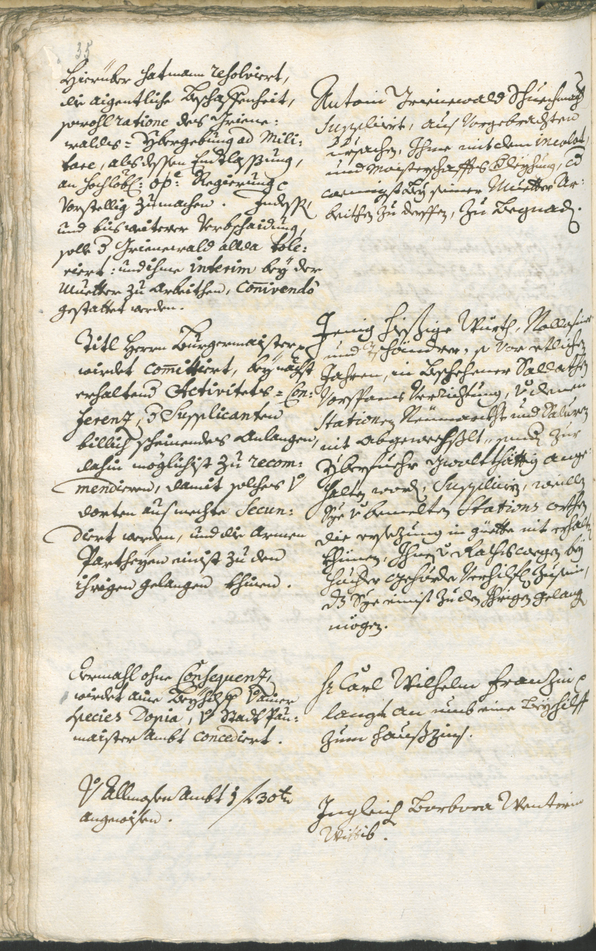 Civic Archives of Bozen-Bolzano - BOhisto Ratsprotokoll 1738/41 