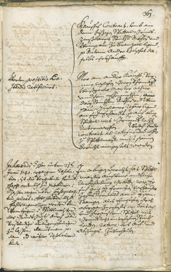 Civic Archives of Bozen-Bolzano - BOhisto Ratsprotokoll 1738/41 