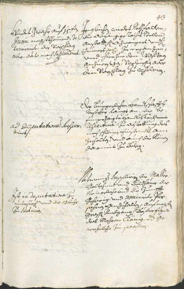 Archivio Storico della Città di Bolzano - BOhisto protocollo consiliare 1738/41 