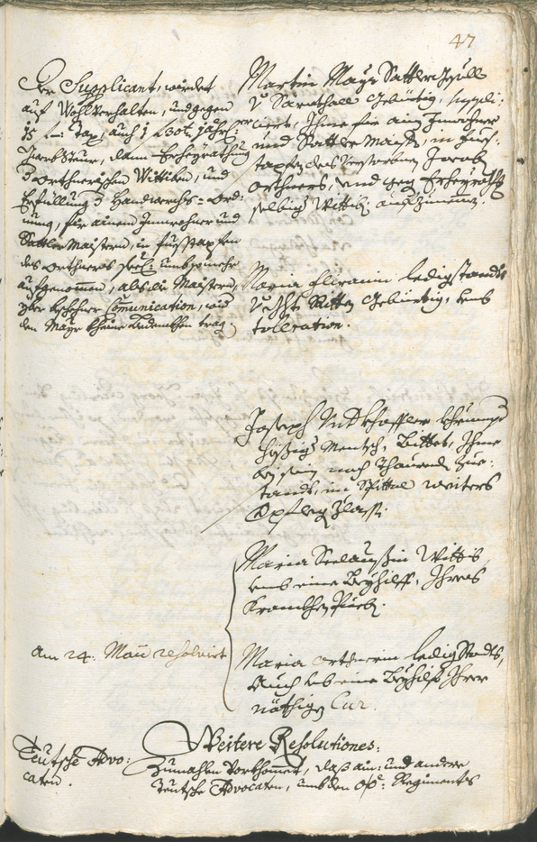 Archivio Storico della Città di Bolzano - BOhisto protocollo consiliare 1738/41 