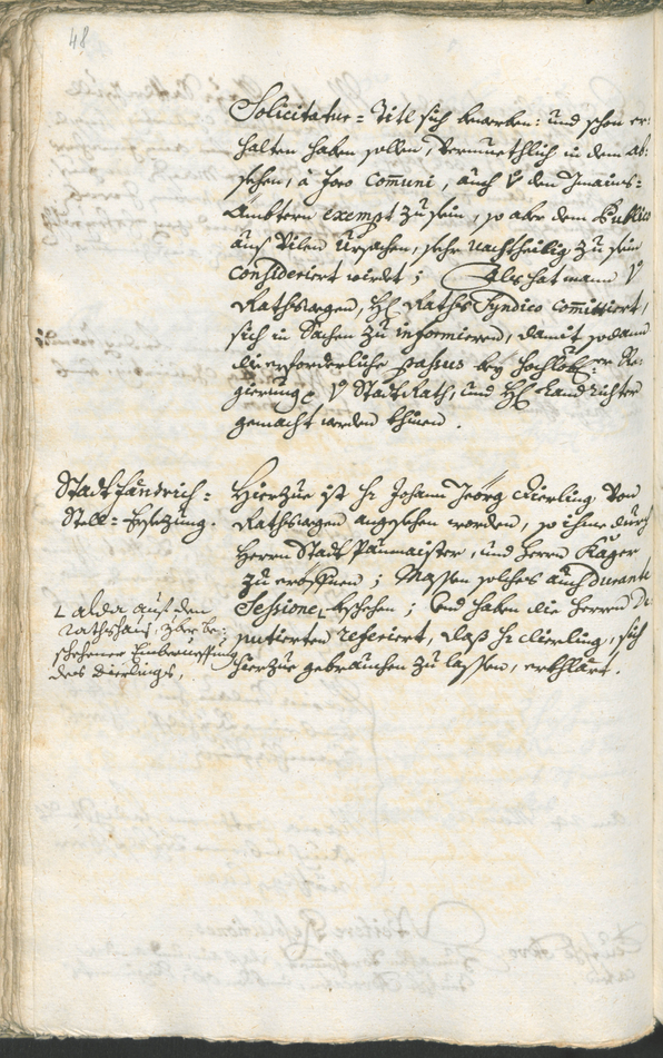 Civic Archives of Bozen-Bolzano - BOhisto Ratsprotokoll 1738/41 