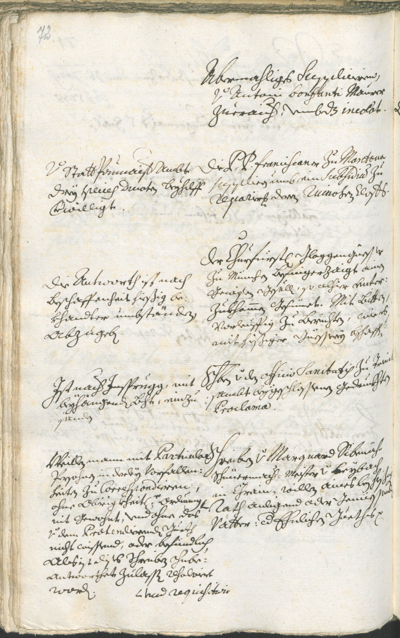 Civic Archives of Bozen-Bolzano - BOhisto Ratsprotokoll 1738/41 