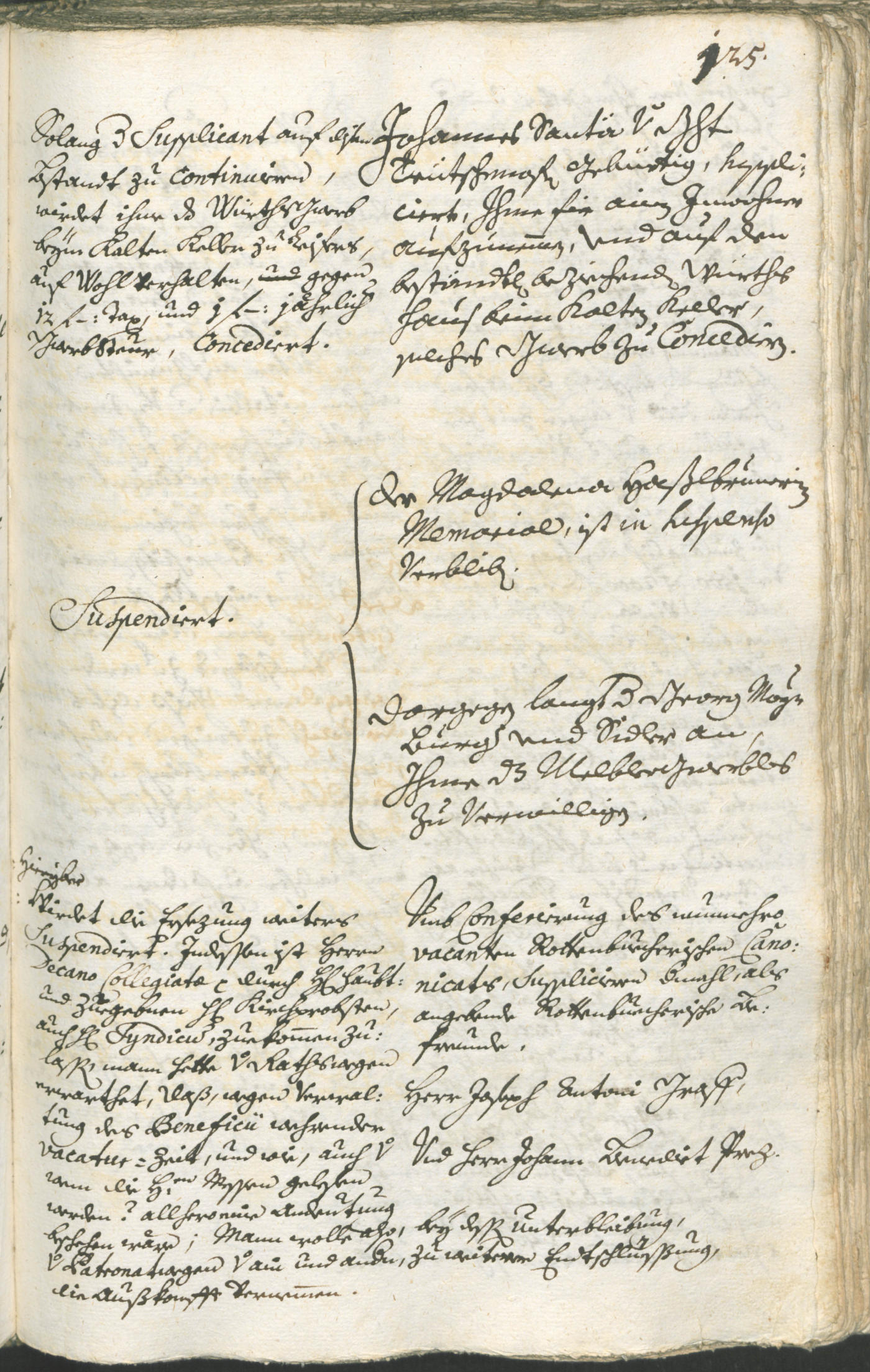 Stadtarchiv Bozen - BOhisto Ratsprotokoll 1738/41 