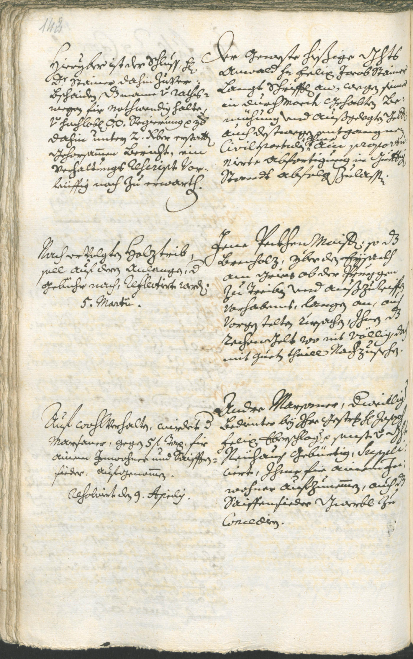 Civic Archives of Bozen-Bolzano - BOhisto Ratsprotokoll 1738/41 