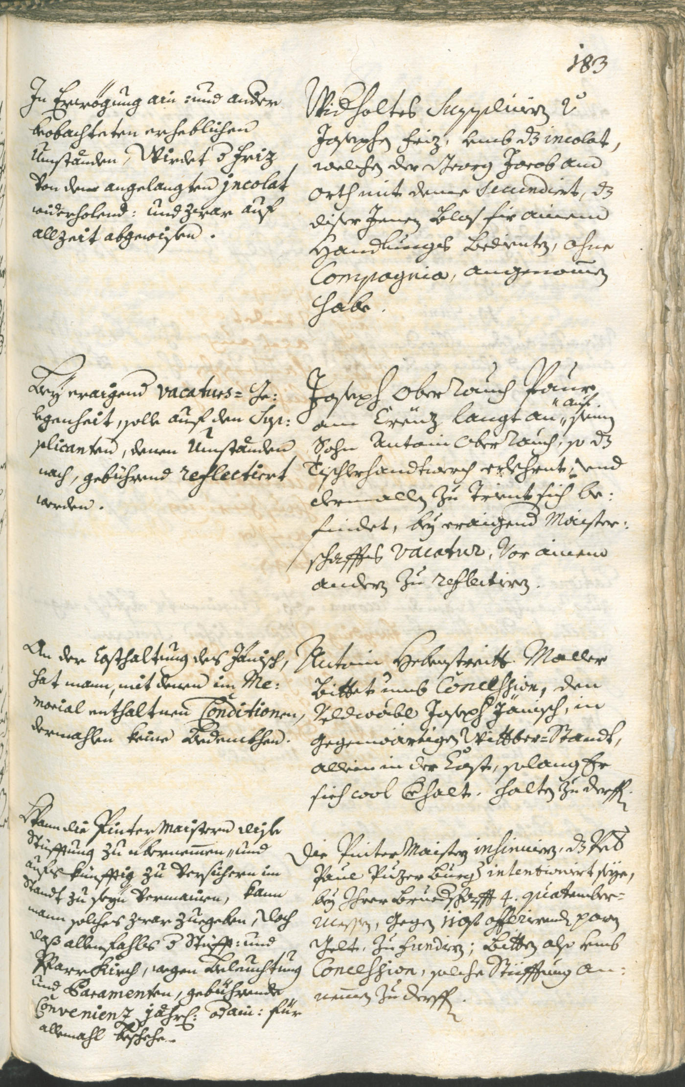 Civic Archives of Bozen-Bolzano - BOhisto Ratsprotokoll 1738/41 