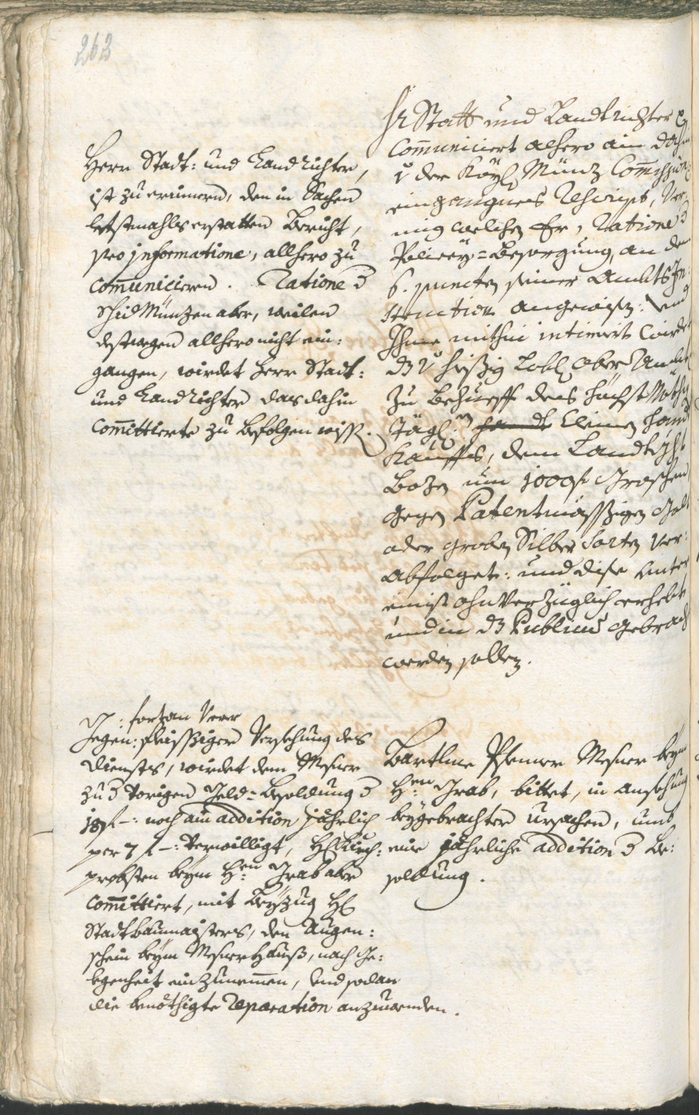 Stadtarchiv Bozen - BOhisto Ratsprotokoll 1738/41 