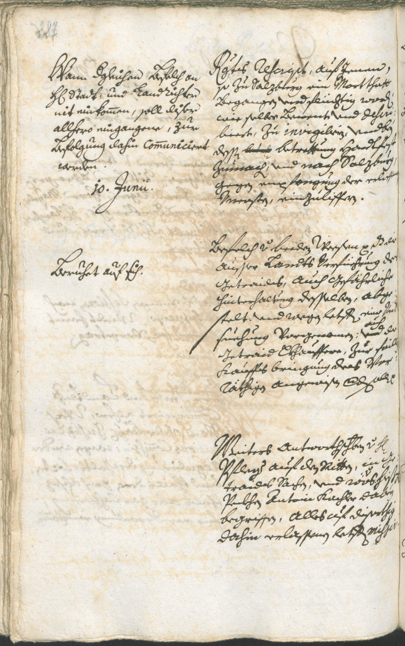 Civic Archives of Bozen-Bolzano - BOhisto Ratsprotokoll 1738/41 