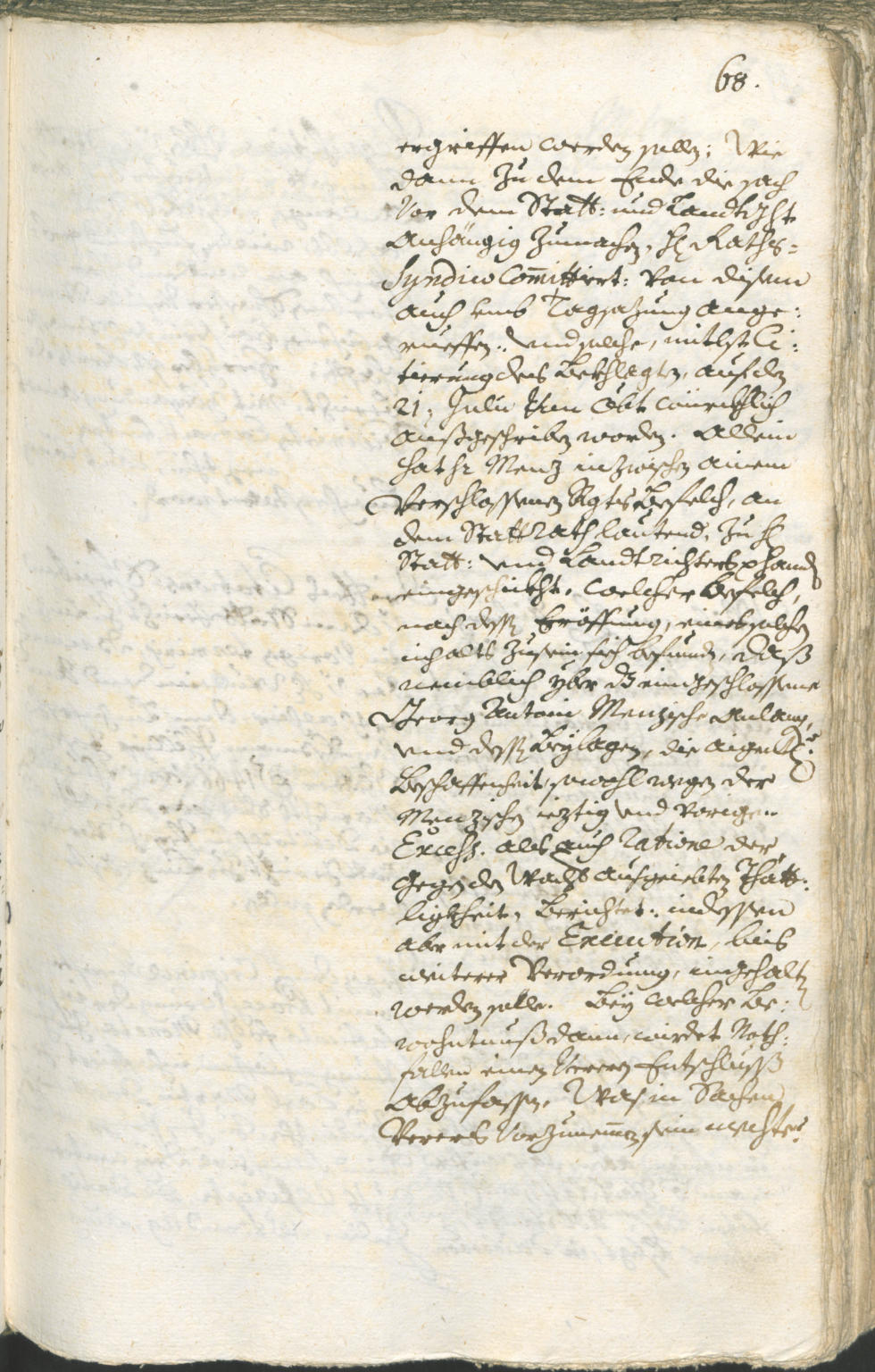 Civic Archives of Bozen-Bolzano - BOhisto Ratsprotokoll 1738/41 