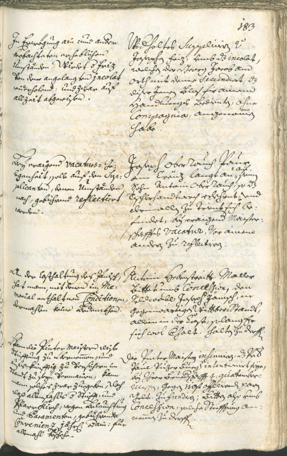 Archivio Storico della Città di Bolzano - BOhisto protocollo consiliare 1738/41 