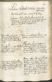 Archivio Storico della Città di Bolzano - BOhisto protocollo consiliare 1738/41 - 