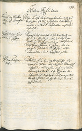 Stadtarchiv Bozen - BOhisto Ratsprotokoll 1738/41 - 