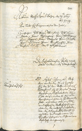 Civic Archives of Bozen-Bolzano - BOhisto Ratsprotokoll 1738/41 - 