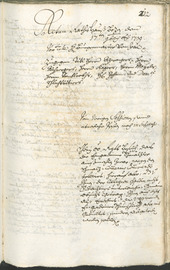 Civic Archives of Bozen-Bolzano - BOhisto Ratsprotokoll 1738/41 - 