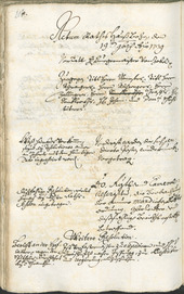 Civic Archives of Bozen-Bolzano - BOhisto Ratsprotokoll 1738/41 - 