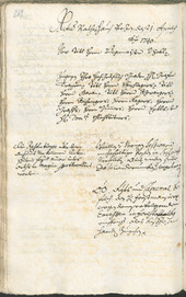 Stadtarchiv Bozen - BOhisto Ratsprotokoll 1738/41 - 