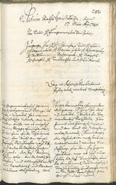 Archivio Storico della Città di Bolzano - BOhisto protocollo consiliare 1738/41 - 