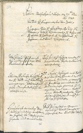 Archivio Storico della Città di Bolzano - BOhisto protocollo consiliare 1738/41 - 
