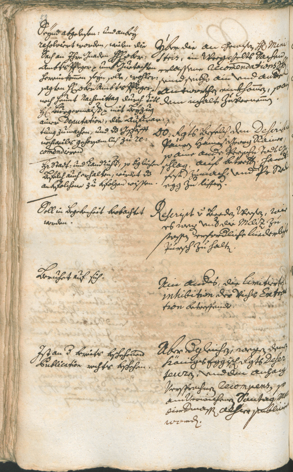 Stadtarchiv Bozen - BOhisto Ratsprotokoll 1741/44 