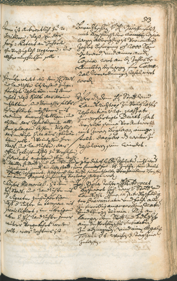 Civic Archives of Bozen-Bolzano - BOhisto Ratsprotokoll 1741/44 